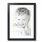 ArtToFrames 16x22" Matted Picture Frame with 12x18" Single Mat Photo Opening Framed in 1.25" Black and 2" Mat (FWM-3926-16x22)